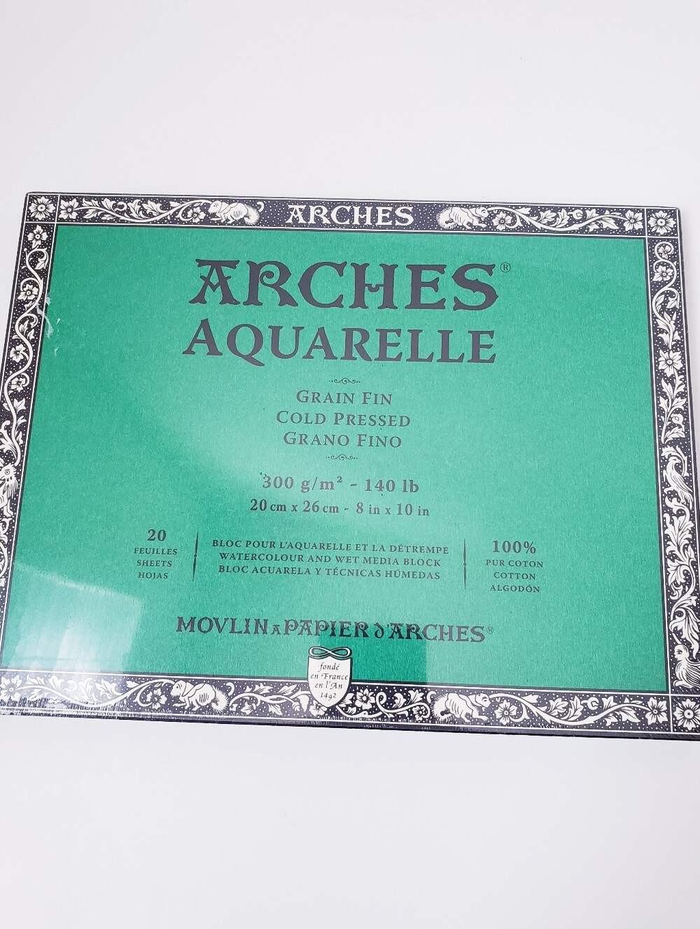Arches Aquarelle Cold Pressed Watercolor And Wet Media Block Paper - Picture 6 of 6